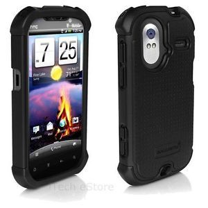 T Mobile HTC Amaze 4G AGF Ballistic SG Shell Gel Rugged Tough Case Cover Black
