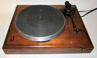 AR Acoustic Research ES 1 Turntable w Audioquest PT 6 Tonearm Restored Modified
