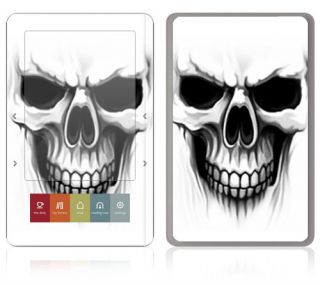 XM31 Barnes Noble Nook Color Touch Decal Skin Sticker Cover The Devil Skul