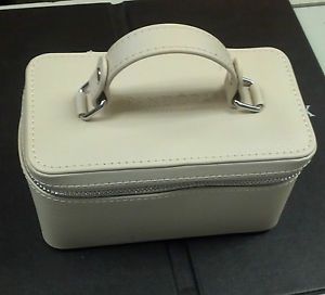 Authentic Pandora Pink Leather Jewelry Travel Box Case Bracelet Charm Holder