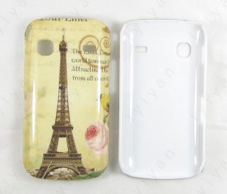 Paris Tour Eiffel Tower Flower Hard Cover Case for Samsung Galaxy Gio S5660