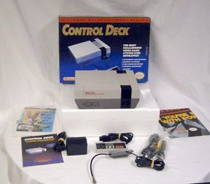 Nintendo Entertainment System NES Console Control Deck Video Game System NES 001