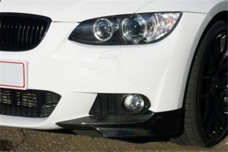 Carbon Front Bumper Lip Splitter Fit for BMW E92 335i Coupe M Tech Bumper 05 09