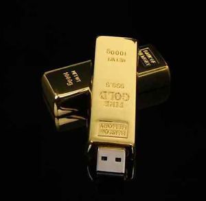 Golden 64GB USB Flash Drive