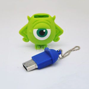 New Pen Drive Cartoon Big Eye Toy 8GB USB 2 0 Memory Stick Flash Drive USB292