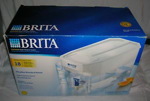 Brita Dispenser Water Filtration System Water Filter Large Capacity Refrigerator