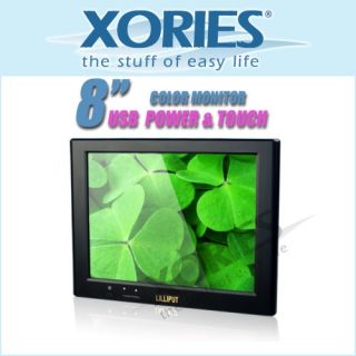 7" Touch Screen LCD Monitor USB Powered New Tech Car