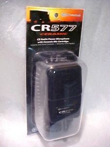 New RF Limited Power CB Radio Ceramic CR577 Microphone Tone Wired 5 Pin Cobra