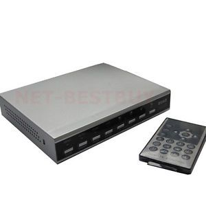  Sale New 4 Quad Splitter CCTV Security Camera Video Processor W26