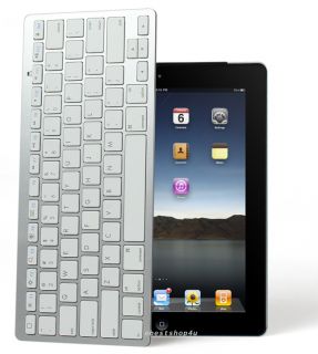 New Bluetooth Wireless Keyboard for iPad 1 2 3rd 4th Gen MacBook Mac Computer PC