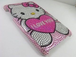 Bling Crystal Love Hello Kitty Diamond Cover Case for Google Nexus 7 7 0 2nd Gen