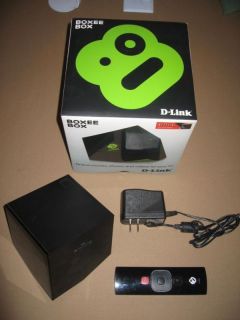 D Link Boxee Box DSM 380 Digital HD Media Streamer DLNA w Remote Box Dlink 1080p