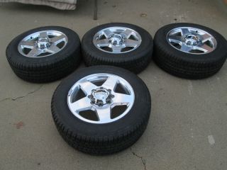 20" GMC Denali 2500HD Factory Wheels Rims and Goodyear Tires LT265 60R20