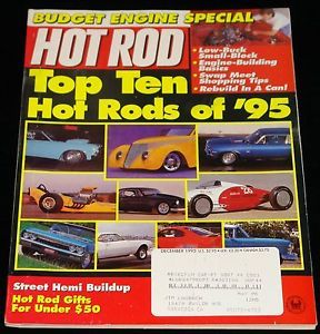 December 1995 Hot Rod Magazine Top Ten Hot Rods of '95