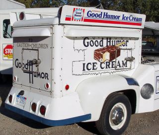 "Distributor of Good Humor" Ice Cream Truck Decals