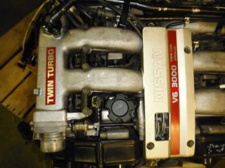 Nissan 300zx Fairlady Z JDM VG30DETT Engine VG30DE TT Twin Turbo Wire ECU Motor
