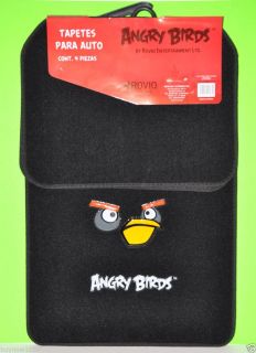 Angry Birds Car Mats 4pc Set Front Rear Car Floor Mats Universal Rovio Gift