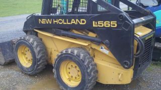 New Holland LX565 Diesel Skid Steer Loader Construction Machine Hydrostatic