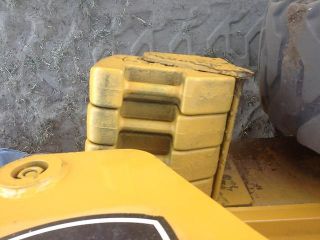 John Deere 317 Skid Steer Loader Rubber Tire Cab Snowplow Machine Hand Controls