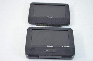 Philips 7" Dual Screen Monitor PD7012 37 PD7012 Portable DVD Player