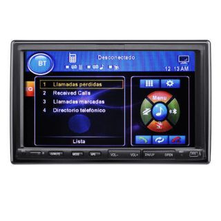 On Sale 7" 2 DIN HD Touch Car DVD Player Bluetooth A TV Radio SD SWC Remote Ctrl