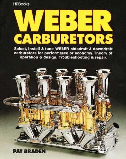 HP Books Inglese Weber Sidedraft Downdraft Carburetor Tuning Handbook NG1818