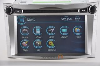 2010 2011 2012 Subaru Outback DVD GPS Navigation Double DIN Radio Indash Player