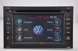 2000 05 VW Passat Volkswagen DVD GPS Navigation Radio 2 Double DIN 01 02 03 04