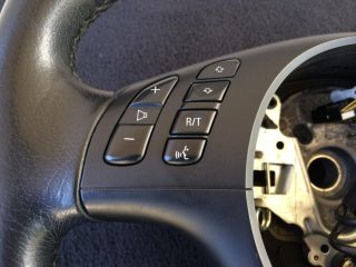 BMW M E39 E46 M3 M5 330 x5 Complete Black Sport Leather Steering Wheel