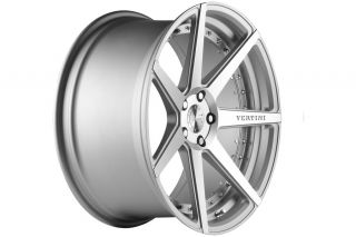 20" Vertini Dynasty Silver Wheels Rims Fits Benz W221 S400 S550 S600 S63 S65