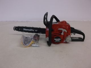 Vintage Chain Saw Homelite 240 Chainsaw 16 Bar 110 lbs Compression on PopSc...