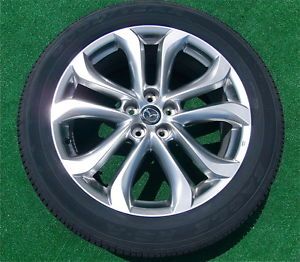 New 2014 Genuine Original Factory Mazda CX9 CX 9 20 inch Alloy Wheels Tires