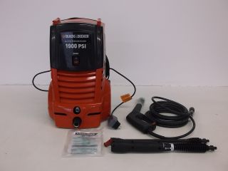 Black Decker 1900 PSI Electric Power Washer 11BLE 325