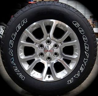 2014 GMC Sierra Yukon XL 18" Wheels Rims Tires Chevy Silverado Suburban Tahoe  1