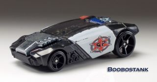 2007 Hot Wheels New Models 08 Rogue Hog 8 36 Police Car