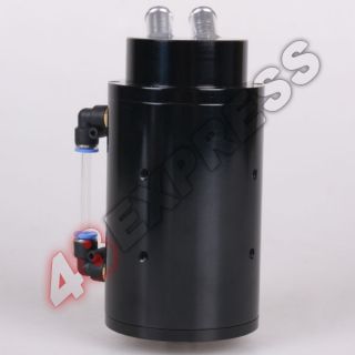 10mm Black Universal Car Engine Oil Catch Tank Can Filter Reservoir HK