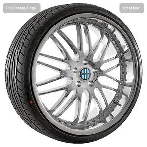 22" inch Chrome Deep Dish Wheels Rims Tires Fit BMW 6 7 Series 645 M6 745 750
