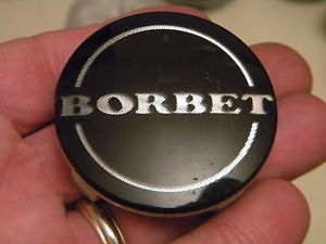 Borbet Wheel Center Cap Hubcap 74404 1 Aftermarket Black Chrome 2 25" Wide