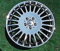 Brand New Chrome Genuine Mercedes Benz S600 19 inch Wheels S550 CL600 CL550