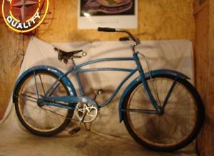 Prewar BF Goodrich Schwinn DX Mens Hot Rat Rod Bike Vintage Antique Bicycle NR