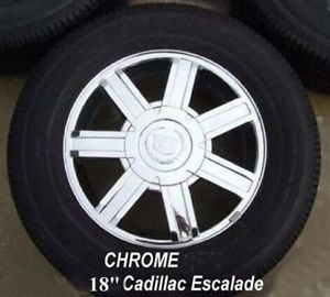 18" Chrome Wheels Tires Chevy Tahoe Silverado Suburban Avalanche LTZ Z71 5303