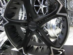 22" Dub Baller Chrome Wheels Rims Chevy GM asanti Lexani Velocity Forgiato