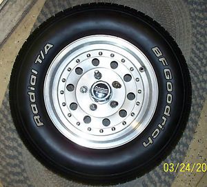4 American Racing Wheels 14 Tires Pkg Aluminum Alloy Rims BF Goodrich Radial