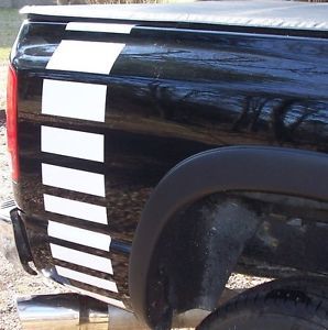 Truck Fadeout Rear Bed Stripes Stripe Graphics Dodge RAM Chevy Ford F250 F150