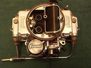 Summit Racing Carburetor 4 bbl 750 CFM Vacuum Secondaries Edelbrock Holley