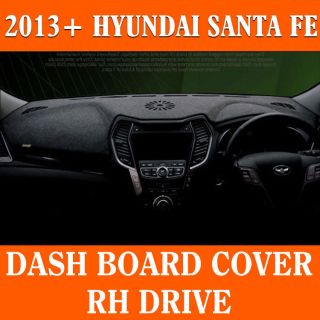 Premirum Dashboard Dash Cover Mat Carpet Sun Cover for 2013 Santa FE RH Drive