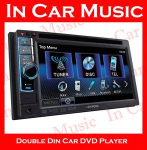 Kenwood Double DIN Bluetooth Car CD DVD Player Radio USB Aux in iPod  Stereo