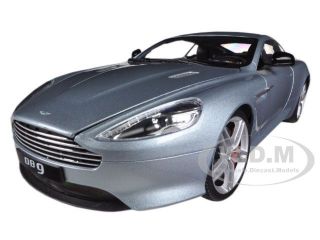 Aston Martin DB9 Coupe Silver 1 18 Diecast Car Model by Welly 18045