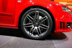 Genuine Audi RS4 19" Wheels Titanium Finish New