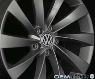 18" Gunmetal Turbine Wheels Fits VW CC EOS Golf GTI Jetta MK5 MKV Passat B6 Rims